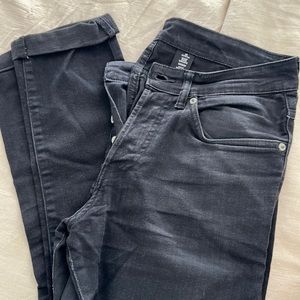 H&M Skinny Black Wash Jeans, 30